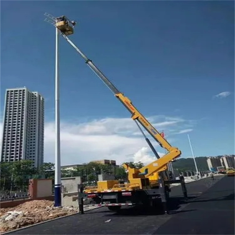 龙游县维修路灯的曲臂升降车出租